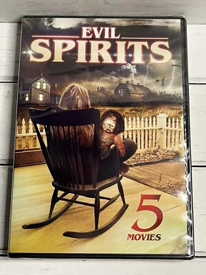 Evil Spirits 5 Movies DVD The Devil's Partner Cruel Will 19 Doors Dominque Is…. - Image 1 of 4