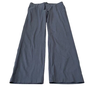 Under Armour Hybrid Pants Men's Size 38x34 Gray Pinstripe Golf Casual Loose Fit - Picture 1 of 5