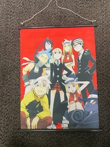 Soul Eater Manga Scroll Fabric Wall Banner 22 x 16 inch - Picture 1 of 2
