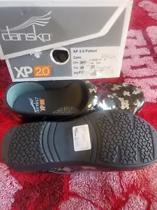 Dansko XP 2.0 Clogs Womens 7.5-8 38 EU Patent Camo Comfort Mule Shoes - Picture 1 of 4