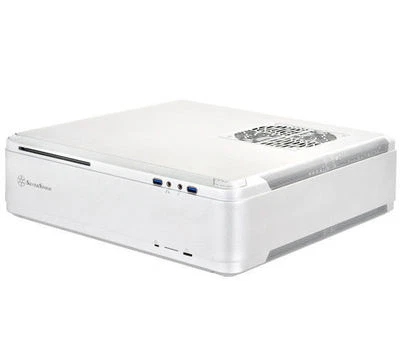 Silverstone FTZ01S (Silver) Fortress Mini_DTX/ITX Premium Slim Form Factor Case - Image 1 of 4