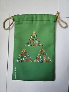 Used. Club Nintendo Legend of Zelda 3DS Handheld Game Bag Green - Picture 1 of 3