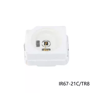 3528 SMD diodo emisor infrarrojo superior infrarrojo LED IR67-21C/TR8 940nm hágalo usted mismo mini - Imagen 1 de 10