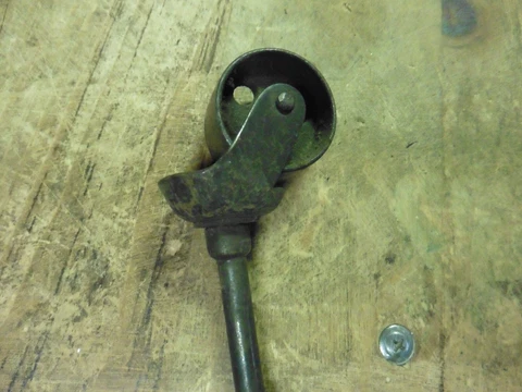 Vintage steel  caster roller swivel Cover