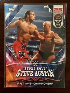 2021 Topps WWE Superstars - 25 Years of Stone Cold #184 Steve Austin - Picture 1 of 2