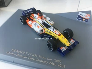 Minichamps 1/43 Renault F1 R26 #3 Show Car 2007 Atelier Paris Art. 7711421943 - Imagen 1 de 5