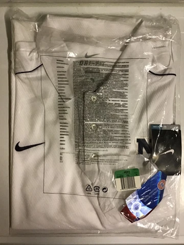 Navy Football-Nike Dri-Fit 3-Button Short Sleeve Polo (XL) Cover