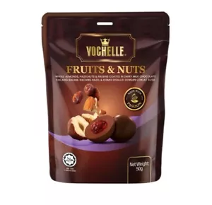 TRIO COMBO- VOCHELLE CHOCOLATE (ALMOND, HAZELNUTS, FRUITS & NUTS) - Picture 1 of 6