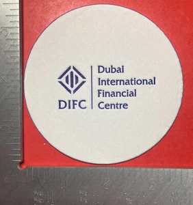 DIFC | Dubai International Financial Centre Dubai 3,5 INCH ROUND COASTER #2 - Foto 1 di 2