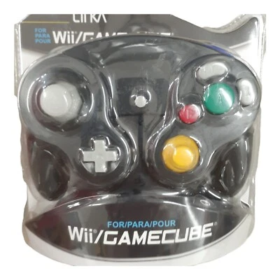 Game Controller Pad for Nintendo Gamecube GC Wii NEW Black - Image 1 of 4