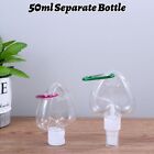 Leaf Heart Spray Bottle With Metal Hook Empty Container Bottle Lotion Jar