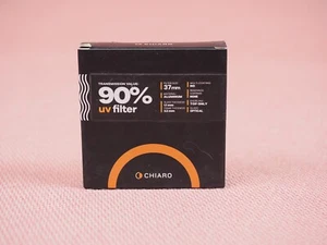 Chiaro 37mm 90-UVAT UV Filter Brand New - Picture 1 of 3