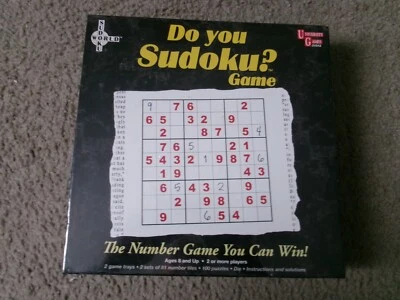 Sealed 2005 Do you Sudoku? Game - Image 1 of 2