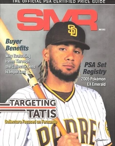 2021 SMR Magazine Vol #322: Fernando Tatis Jr./2005 Pokemon Ex Emerald/PSA Set - Picture 1 of 2
