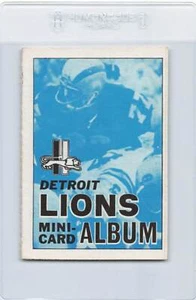 1969 Topps Mini-Album Inserts #6 Detroit Lions EX/MT *27 - Picture 1 of 2