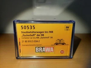 BRAWA 50535 Staubbehälterwagen Bauart Ucs 908 DB neu & unbespielt - Bild 1 von 4