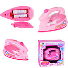 Plastic Pink Simulation Mini-Iron For Kids Pretend Play House Novelty Toy  .Ac