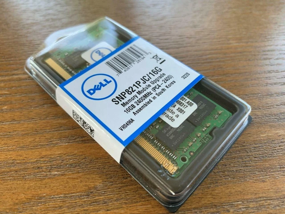 Dell 16GB PC4-19200 DDR4 SO SDRAM DIMM (Latitude E7280/7390) SNP821PJC/16G - Image 1 of 1