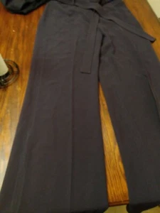 Tory Burch Triacetat Polyester schwarze Hose Größe 10 sehr guter Zustand  - Bild 1 von 8