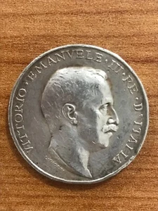 MEDAGLIA MILITARE delle Campagne di LIBIA 1913 ARGENTO - L.GIORGI GR. 15 - Picture 1 of 2