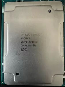 Intel Xeon W-3245 3.2 GHz 16-core 32 threads 22 MB cache Server / Workstation 1 - Picture 1 of 1