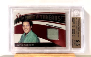 2005 Topps Pristine Celebrity Threads ELVIS PRESLEY Worn Dress Shirt BGS 9.5 - Picture 1 of 4