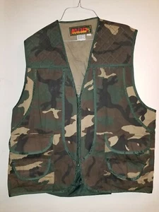 Avid Outdoor Mens Camo Hunting Vest Multi Pocket Size XL 46-48. (39) - Picture 1 of 8