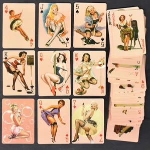 Gil Elvgren & Friends Sexy Pinups Playing Cards Sealed Box Set Poker Stockings - Picture 1 of 1
