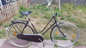 Gazelle Trimmsport Hollandrad, Oldtimer, Nabendynamo, Braun,Fahrrad, Singlespeed - Bild 1 von 12