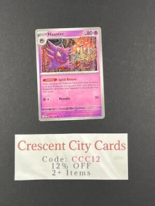 Haunter 093/165 English 151 Regular TCG Pokémon Card - Picture 1 of 1