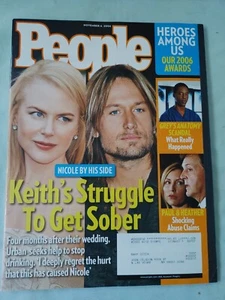 NOV 6 2006 PEOPLE MAG. Madonna, Keith Urban, Geo. Clooney, Paul McCartney - Imagen 1 de 5