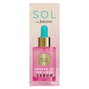 SOL By JERGENS DEEPER BY THE DROP SERUM • SUNLESS TANNING, Face + Body 1 oz Sun - Picture 1 of 1