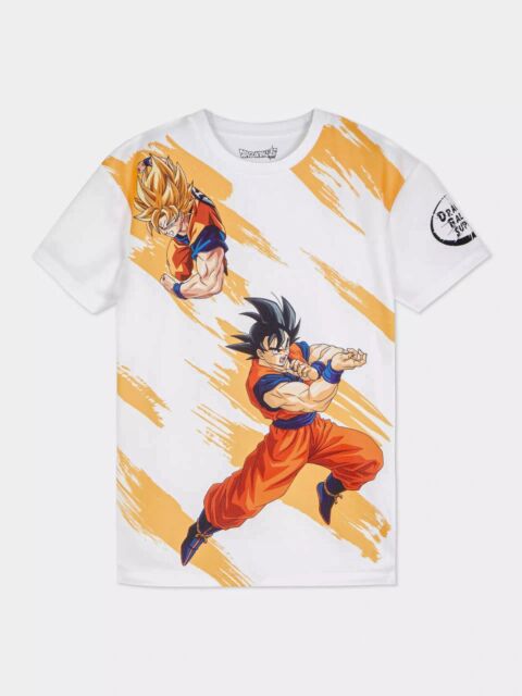 Camiseta Masculina Dragon Ball Goku Criança Fanart Ref:807 - smoke