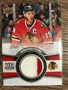 JONATHAN TOEWS 2015-16 UD Series One UD Game Jersey Group B 1:1,072 - Picture 1 of 1