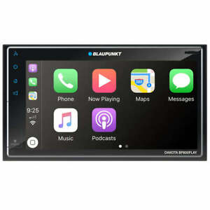 Blaupunkt BP800PLAY 6.8 Double DIN MECHLESS Fixed Face Touchscreen Receiver