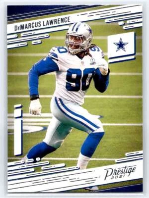 2021 Panini Prestige #12 DeMarcus Lawrence - Image 1 of 2