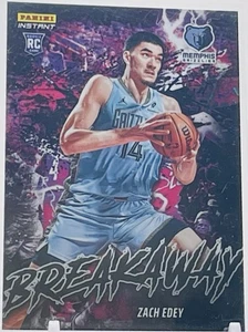 Zach Edey 2024-25 Panini Instant Breakaway #B9 /1355 (RC,SN,SP) Grizzlies - Bild 1 von 2