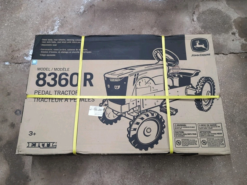 Ertl John Deere 8360R  Pedal Tractor  - Image 1 of 1