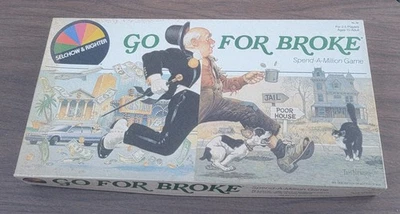 Go For Broke Spend A Million Game Vintage 1985 Selchow & Righter Complete & Nice - Image 1 of 4
