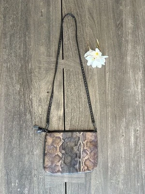 Bandolera para mujer, Sam Edelman, de moda, multi piel de serpiente, bolso de hombro, monedero 10"x7" Foto 1 de 3