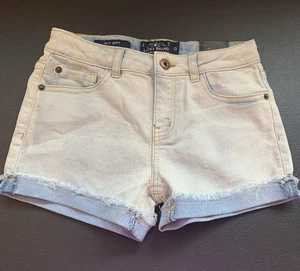 Lucky Brand Girls Riley Jean Denim Shorts Size 12 NEW BNWT - Picture 1 of 15