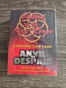 Legend of the Five Rings CCG Anvil of Despair “Toturi” Clan deck - Picture 1 of 5
