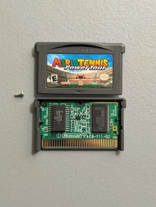 Mario Tennis Power Tour (Nintendo Game Boy Advance, GBA, 2005) Autentico -Testato - Foto 1 di 7