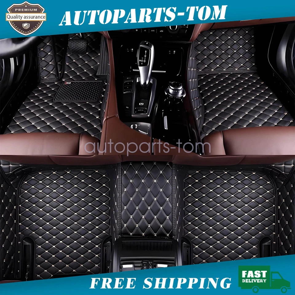 Alfombrillas de cuero de repuesto para Mercedes-Benz GLK X204 2009-2015 Foto 1 de 4