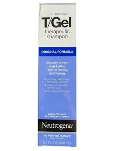 Neutrogena T/Gel shampoo terapeutico al catrame forfora 8,5 once venditore negli Stati Uniti NUOVO scadenza 12/24 - Foto 1 di 3