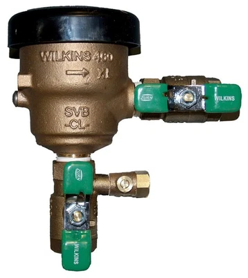 New Zurn Wilkins 12-460XL FNPT x FNPT Spill Resistant Pressure Vacuum Breaker - Image 1 of 3