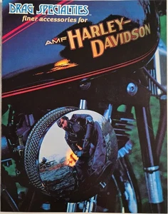 1981 (12 PG) PRINT AD/INSERT - DRAG SPECIALTIES ZUBEHÖR HARLEY DAVIDSON AD - Bild 1 von 3