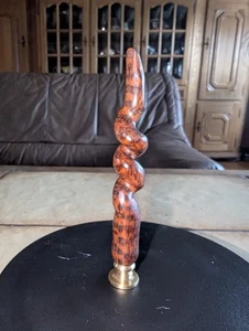 Pfeifenstopper Aus Schlangenholz Und Messing - Bild 1 von 4