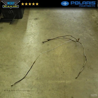 2004 POLARIS SCRAMBLER 500 FRONT / REAR BRAKE LINES HOSES PIPES ~ OEM 01-04 - Image 1 of 4
