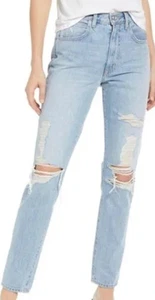 WOW! Jeans "Roxy" marca SLVRLAKE "Mind Made Up" lavaggio nuove etichette tg 26 $349 - Foto 1 di 2